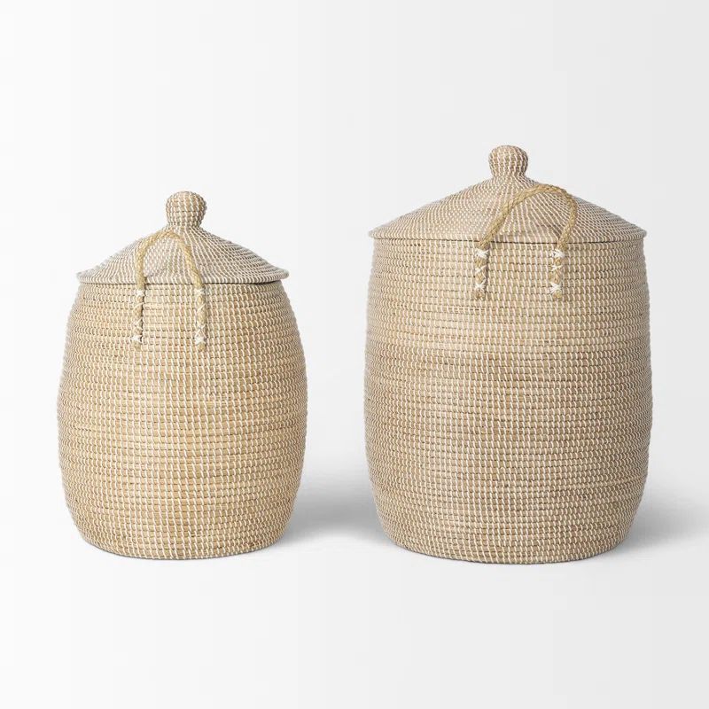 Joss & Main Cordia Joss & Main Box Seagrass General Basket Set & Reviews | Wayfair | Wayfair North America