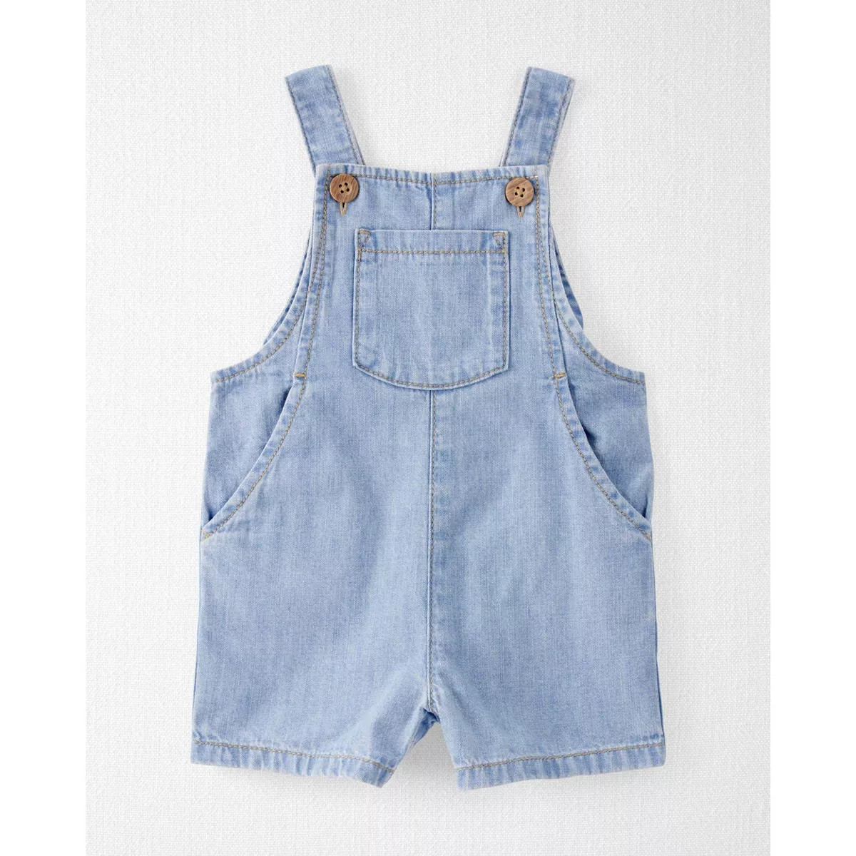 Little Planet by Carter's Organic Baby Chambray Shortalls | Target