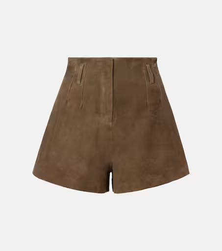 Lise high-rise suede shorts | Mytheresa (US/CA)