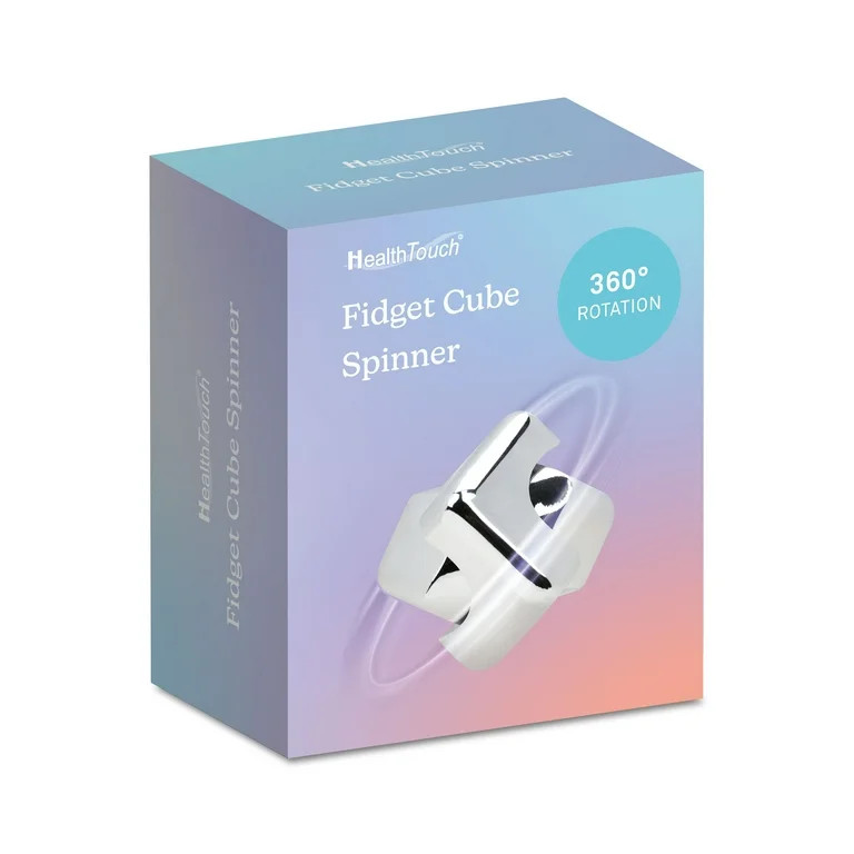 Health Touch Fidget Cube Spinner, Fidget Spinner, Anti-Anxiety Focusing Fidget Block Toy, Office ... | Walmart (US)