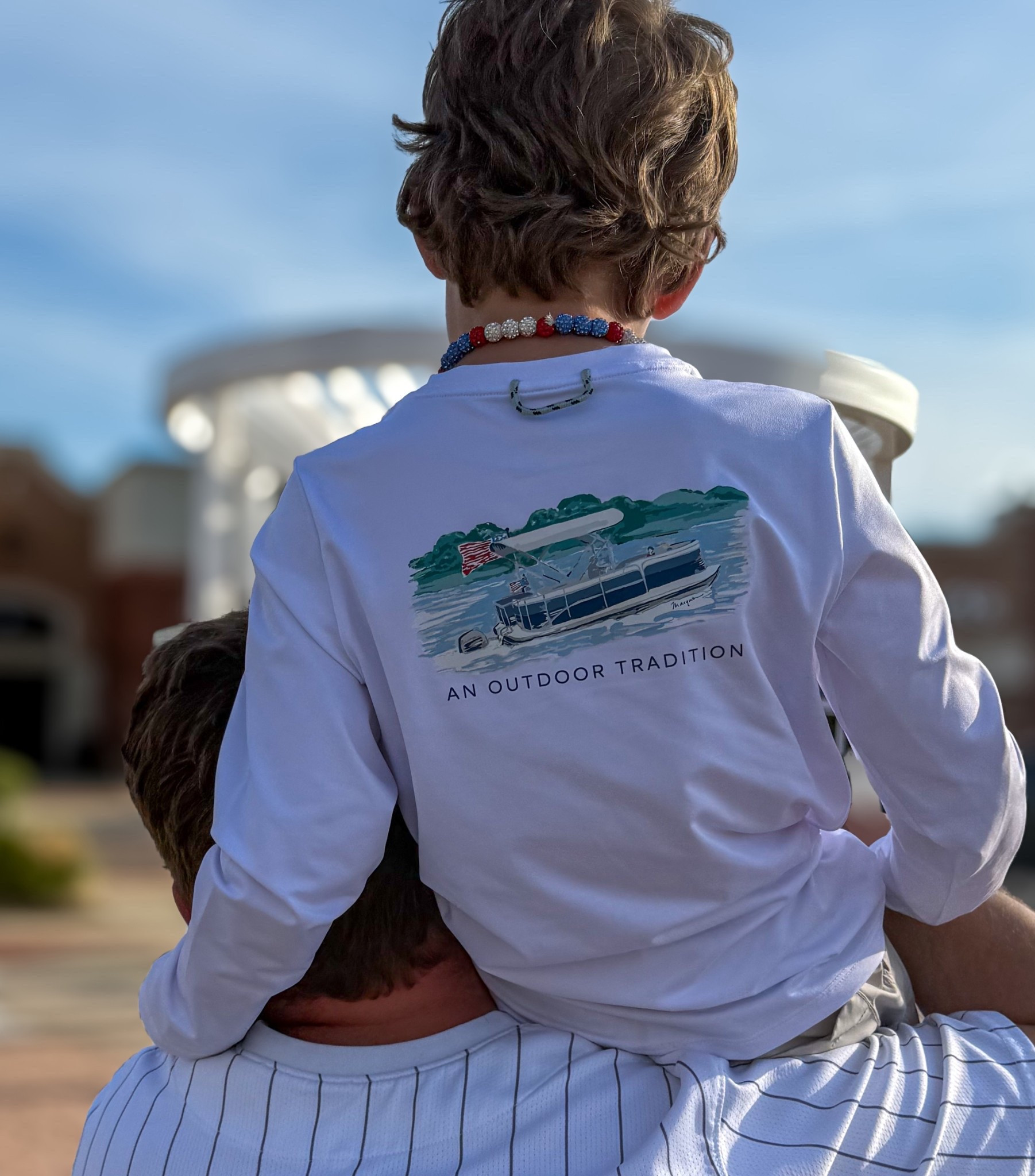 I love this shirt I got for Braxton, it’s going to be perfect for lake days. Has SPF built into it! 