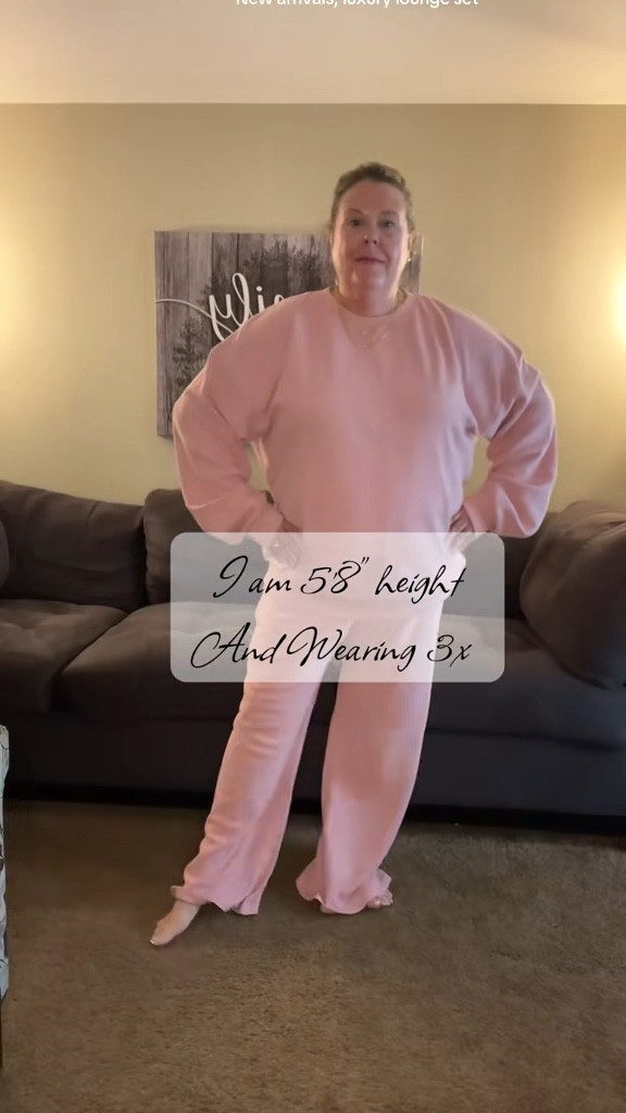 Comfrt Waffle Knit Ling Sleeve Tee and Waffle Knit Pants❤️ So cozy!! #Comfrt #

#LTKSaleAlert #LTKPlusSize #LTKFindsUnder50