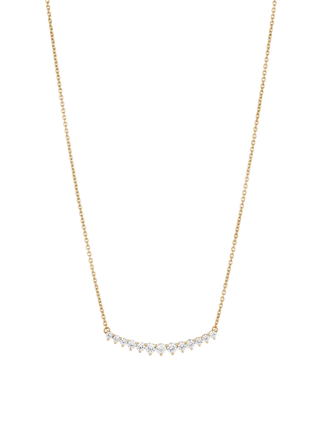 CURVE, LAB GOLD NECKLACE | Dorsey