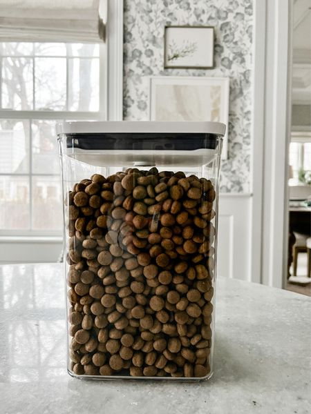 Love the look of this dog food canister. It holds 6 cups and keeps it fresh… plus it comes with a scooper that fits inside the top!

Organization, dog supplies, pet supplies, container, amazon home #competition

#LTKhome #LTKFind #LTKunder50