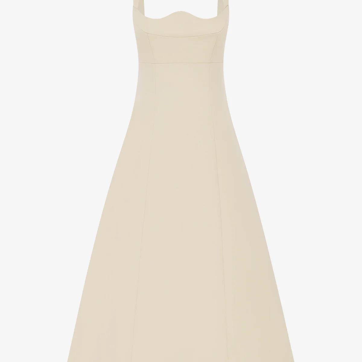 Odette Midi Dress - Champagne | LEO LIN US