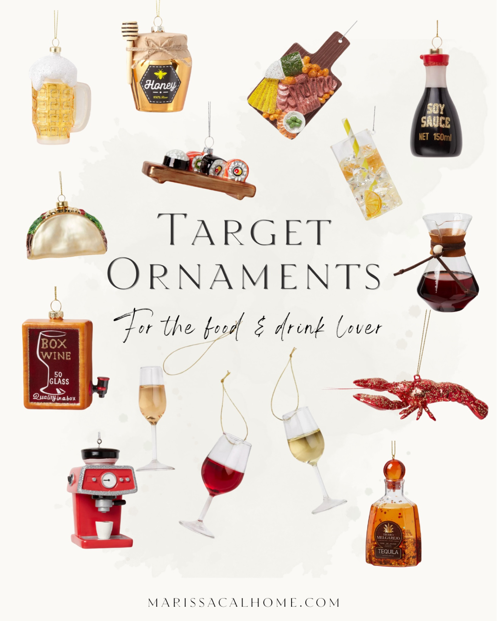 Hilarious and cute ornaments for the food, drink and coffee lover! Novelty ornaments // funny ornaments// gift ornaments // white elephant // Target finds 

#LTKHome #LTKSeasonal #LTKGiftGuide