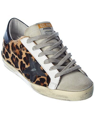 Golden Goose Superstar Suede & Haircalf Sneaker | Ruelala