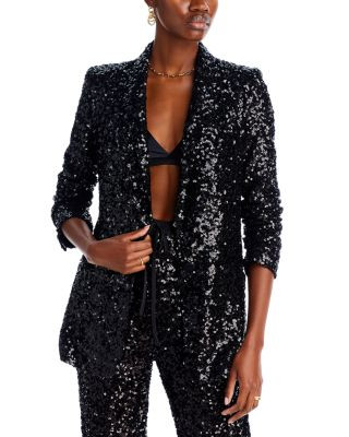 AQUA Sequin Blazer - Exclusive  | Bloomingdale's Women | Bloomingdale's (US)