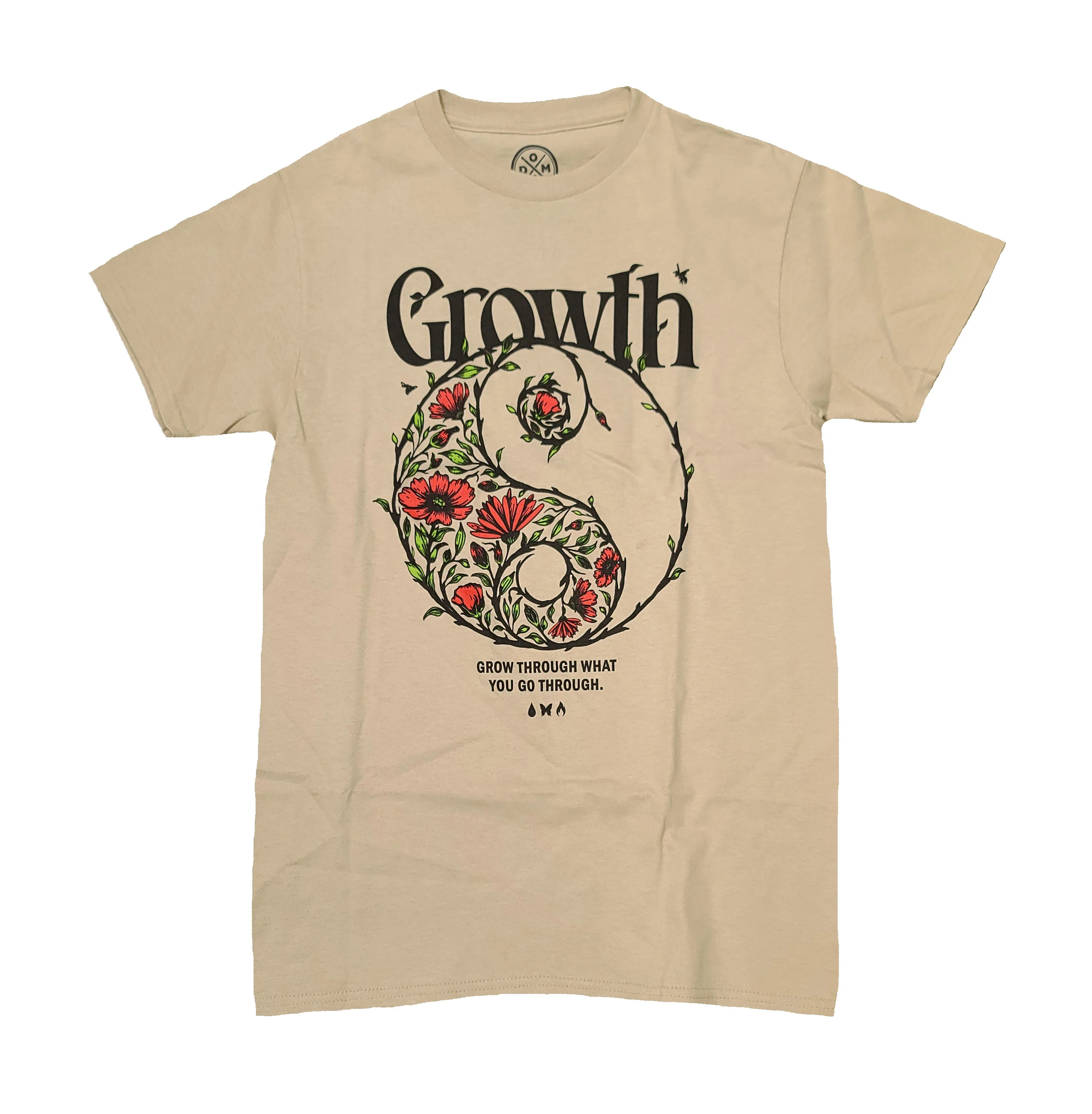 Growth Grow Through What You Go Through Putty Graphic T-Shirt - Large | Walmart (US)