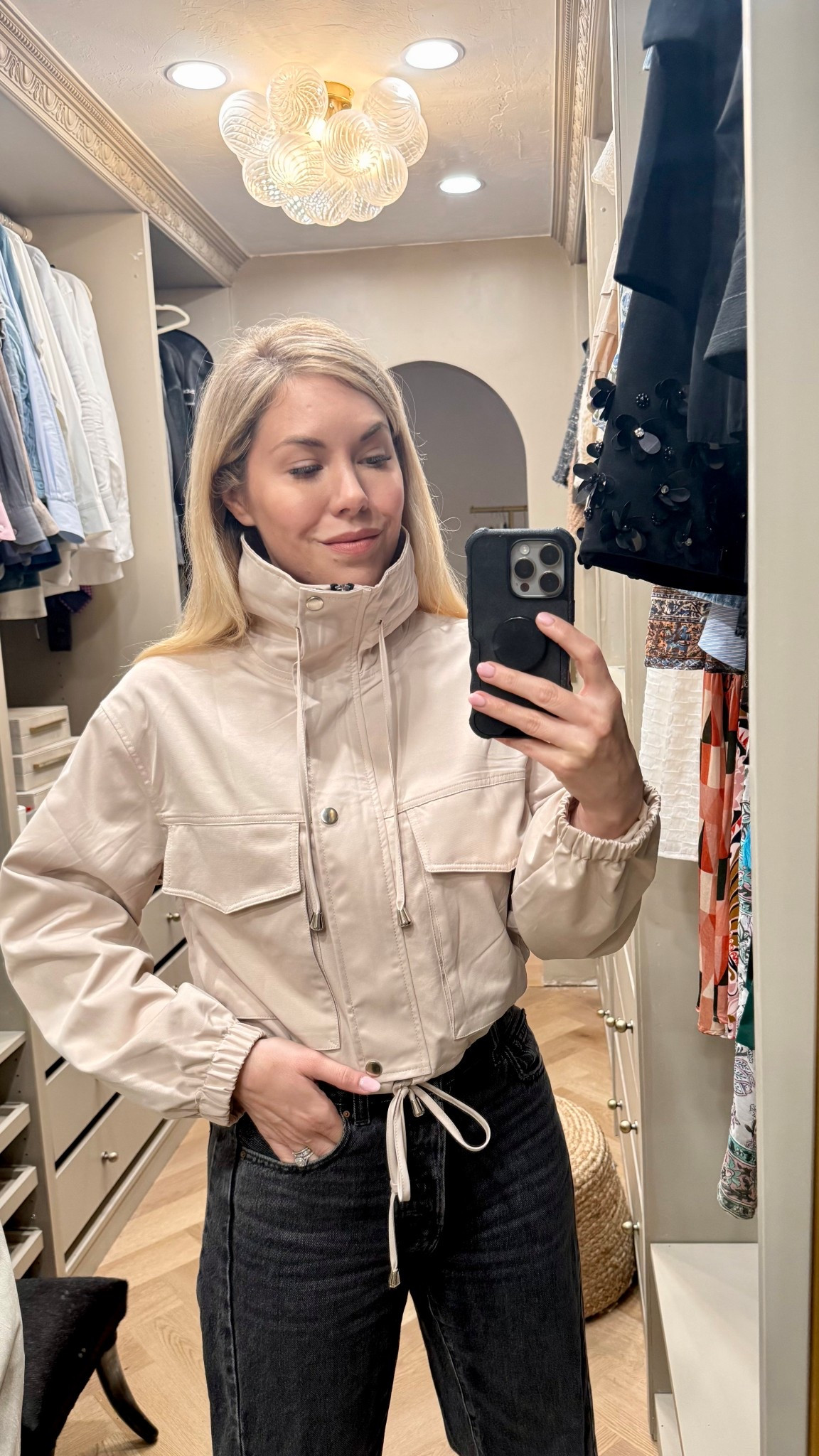 Best Amazon find! Love the collar on this jacket!