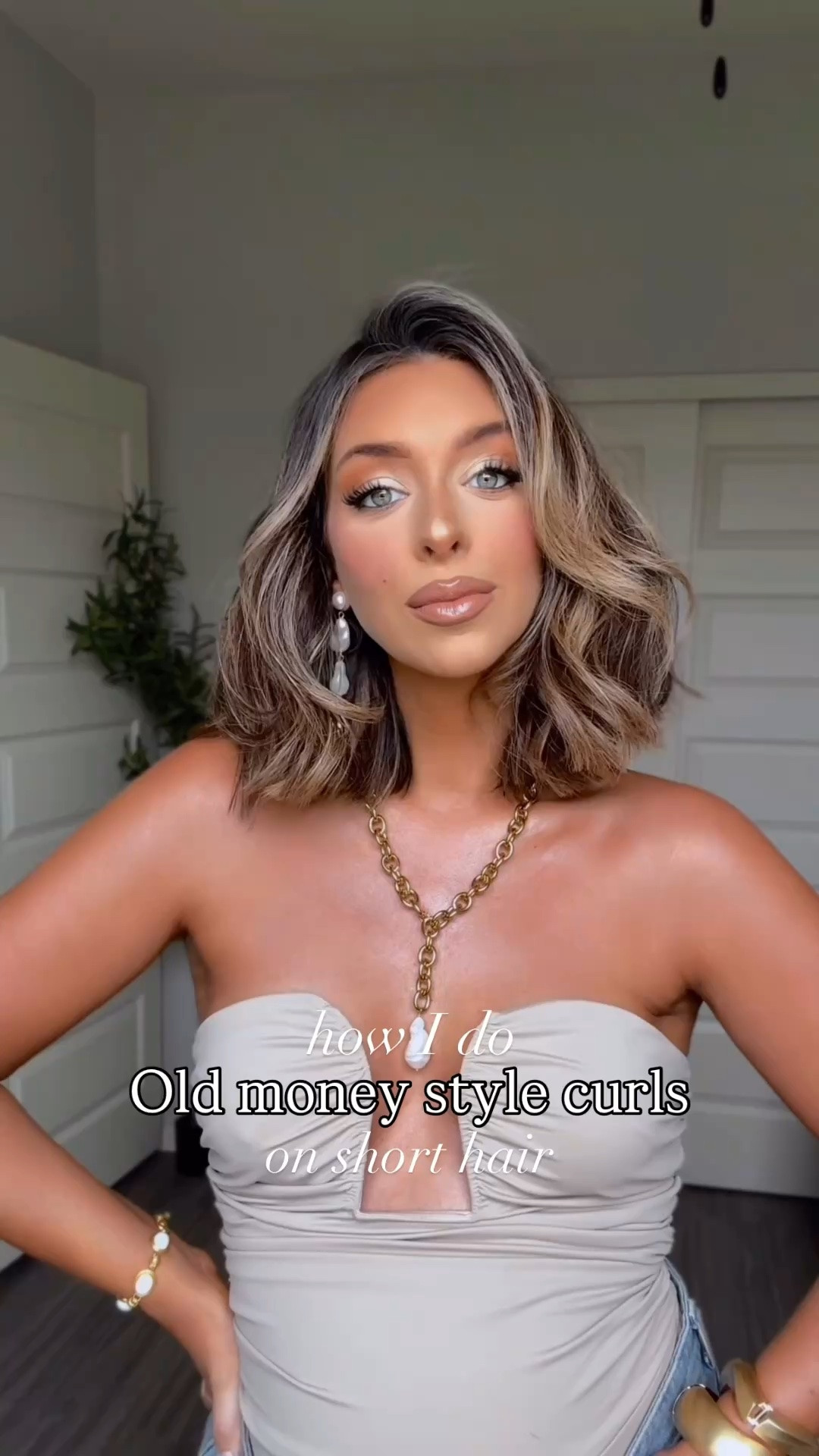 Old money style curls on my short hair 🫶🏼

#LTKootd #LTKgrwm #LTKBeauty