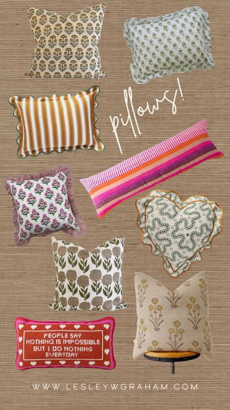Pillows that will create warmth! 

#LTKSeasonal #LTKunder100 #LTKhome