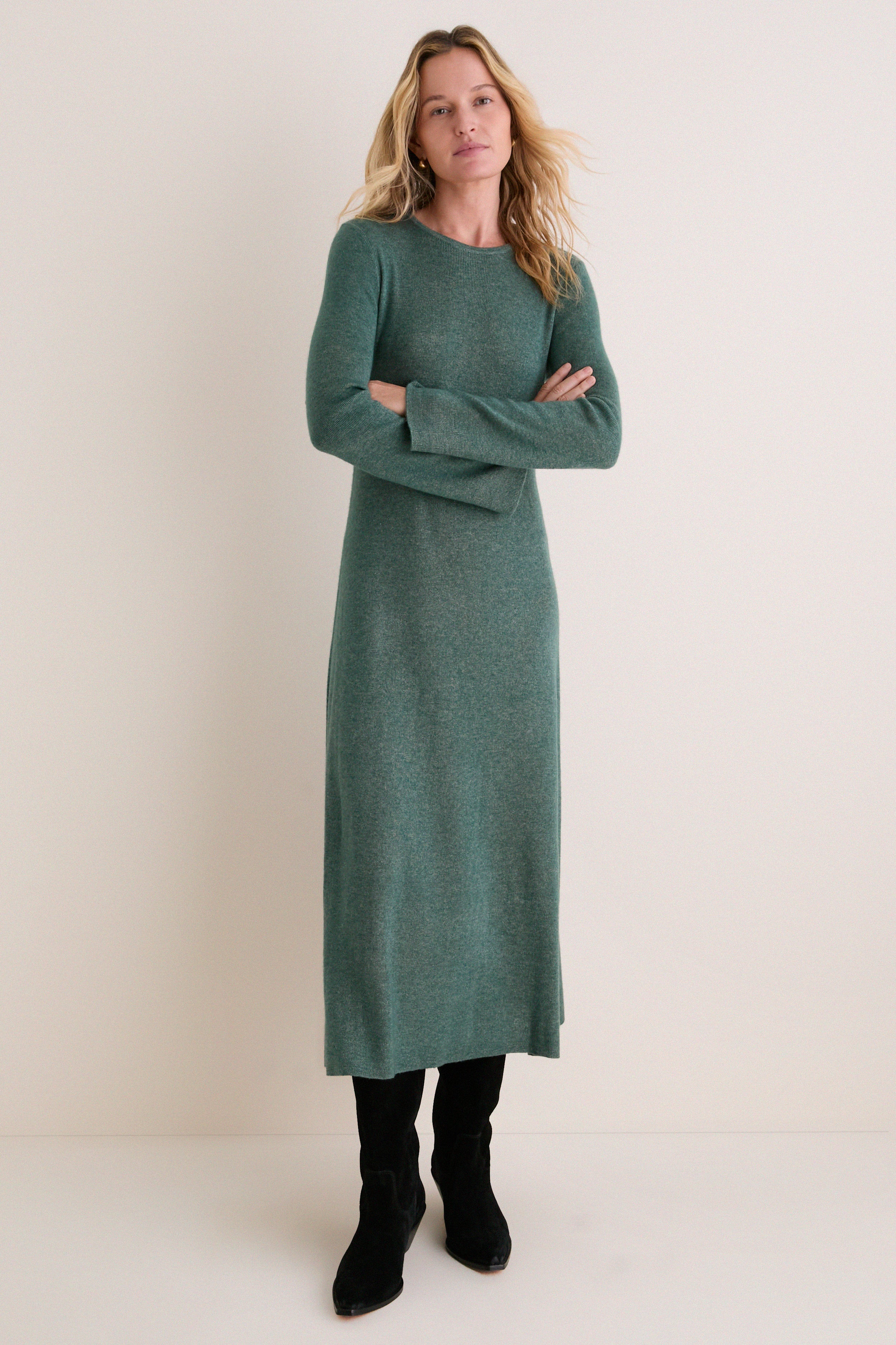 Mossy Cashmere Wool Blend Pacey Sweater Dress | Tuckernuck (US)