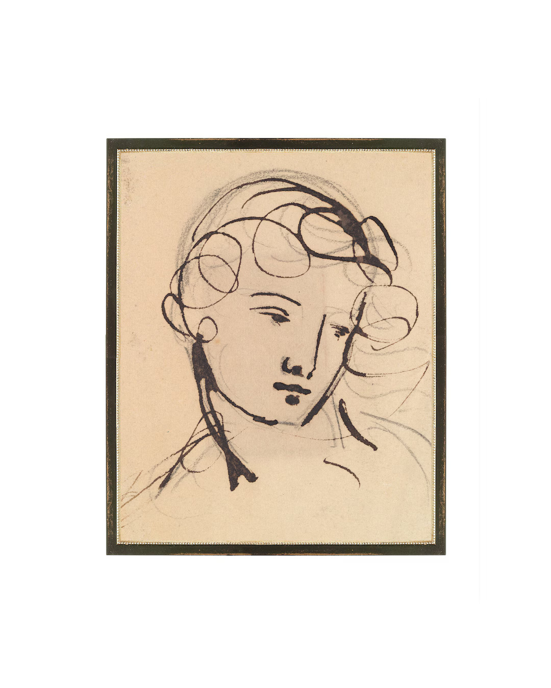 Sketch of a Lady. Sketch of Woman Wall Art. Charcoal Drawing of Woman. Minimal Woman Sketch. Vint... | Etsy (US)