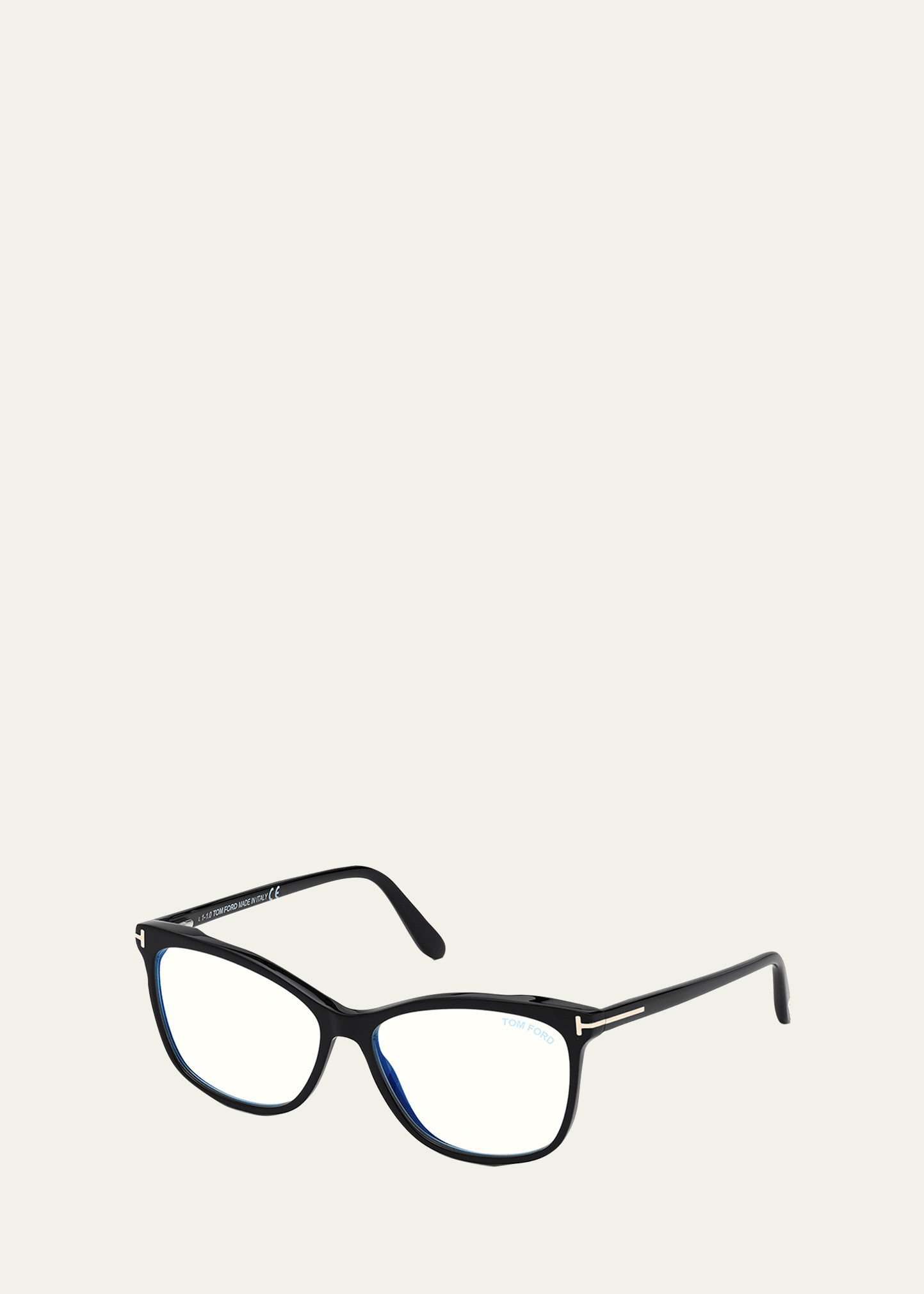 TOM FORD Blue-Light Blocking Square Acetate Convertible Optical Glasses | Bergdorf Goodman