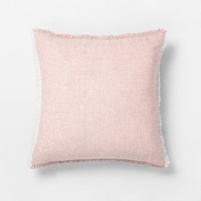 Raw Edge Cross Dyed Throw Pillow - Hearth & Hand™ with Magnolia | Target