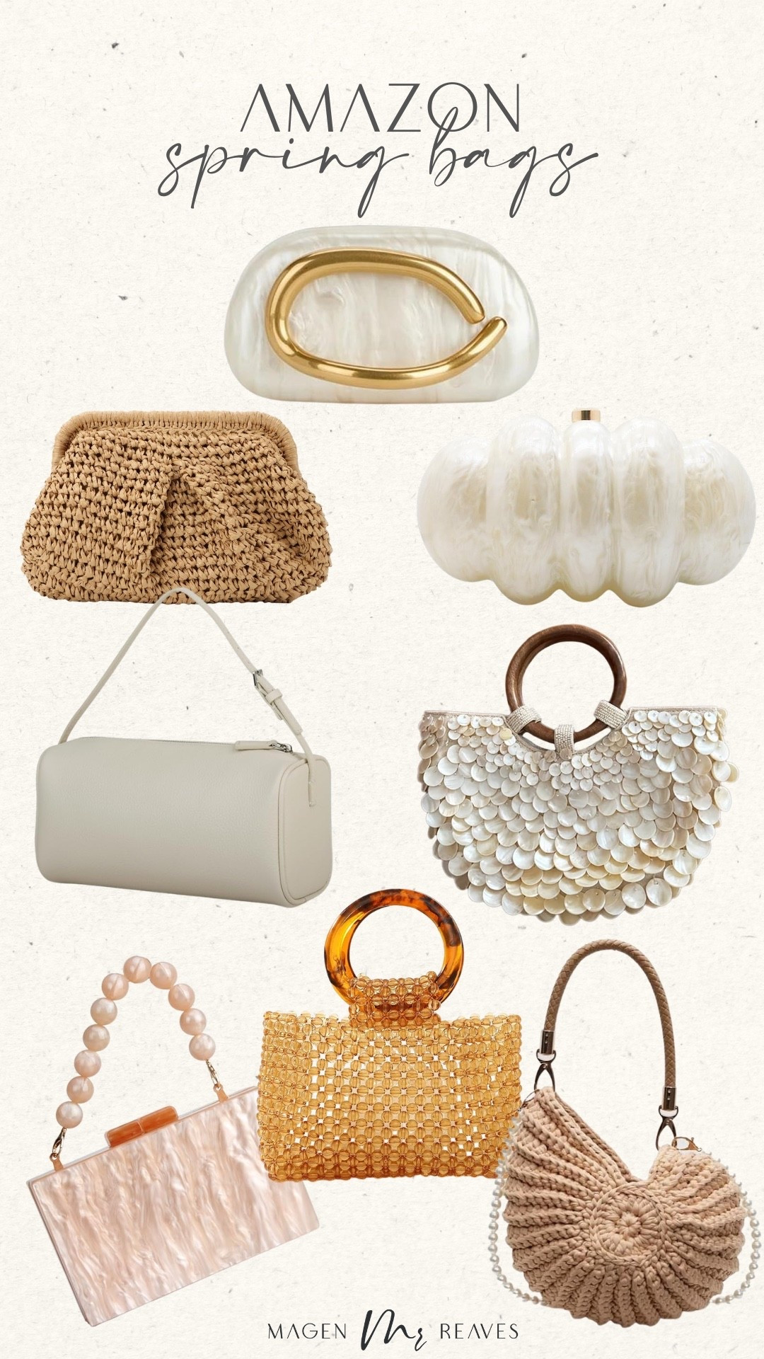 Amazon spring bags!

Vacation bag, shell bag, vacation purse

#LTKSeasonal #LTKTravel