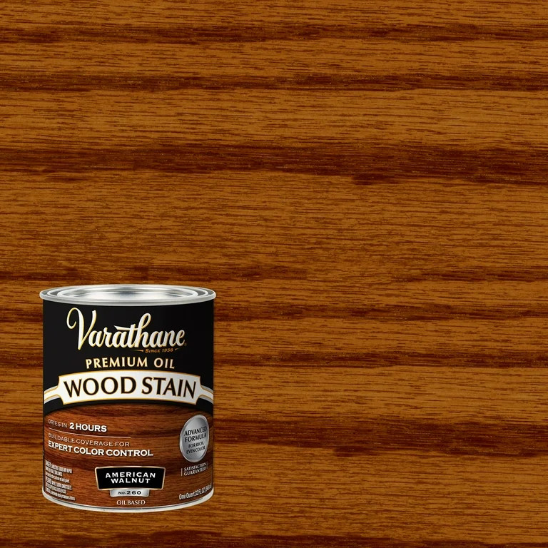 Varathane Premium Semi-Transparent American Walnut Oil-Based Urethane Modified Alkyd Wood Stain 1... | Walmart (US)