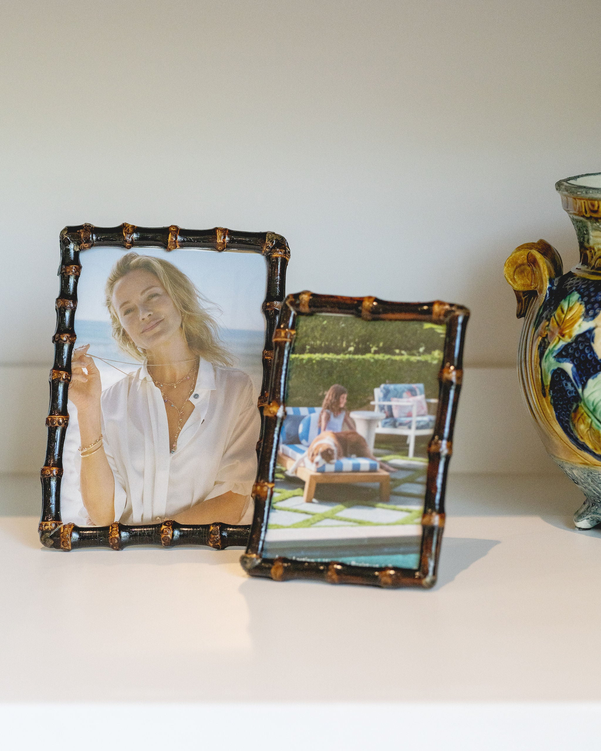 Brown Bamboo Photo Frame | Marlowe Street