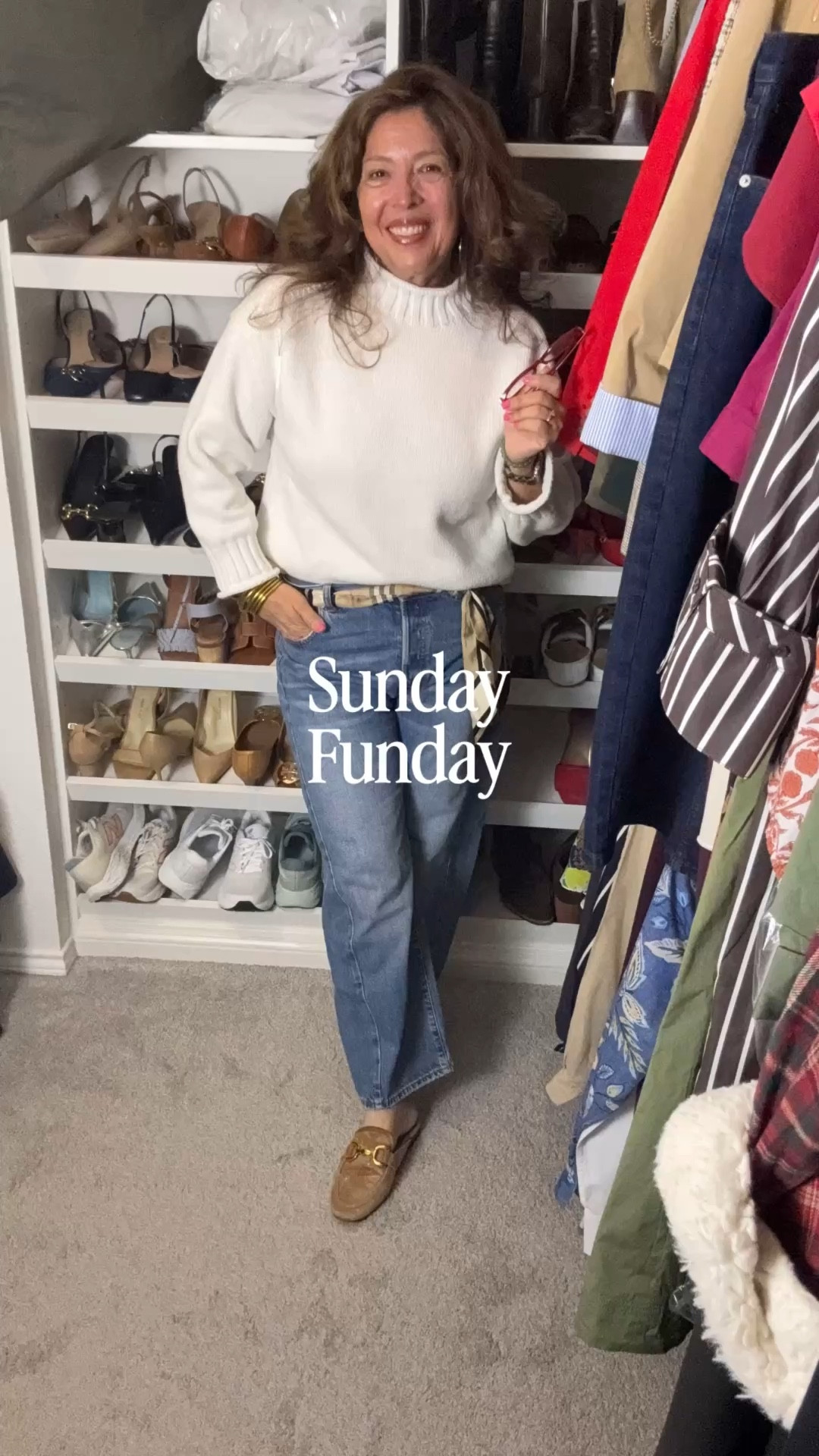 We are headed to a coffee festival. We are going to try all the coffees ☕️ wearing my new barrel jeans that are on sale (size down) and my comfy cozy roll neck sweater (size down two sizes). 
Mules are from Anthropologie  

#LTKgrwm #LTKSaleAlert #LTKmorningroutine