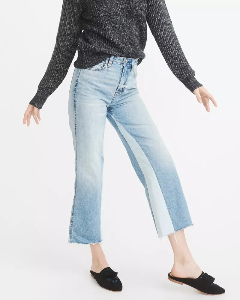 Simone crop jeans | Abercrombie & Fitch US & UK