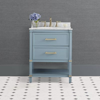 Charlton 27" Powder Bath Vanity | Frontgate