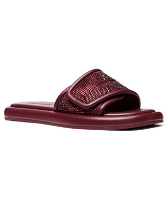 Michael Kors Women's Suki Flat Slides | Macy's