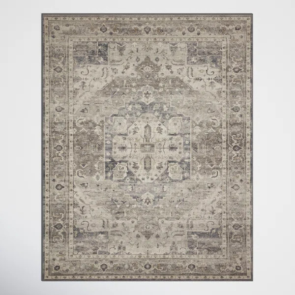 Vega Oriental Gray Area Rug | Wayfair North America