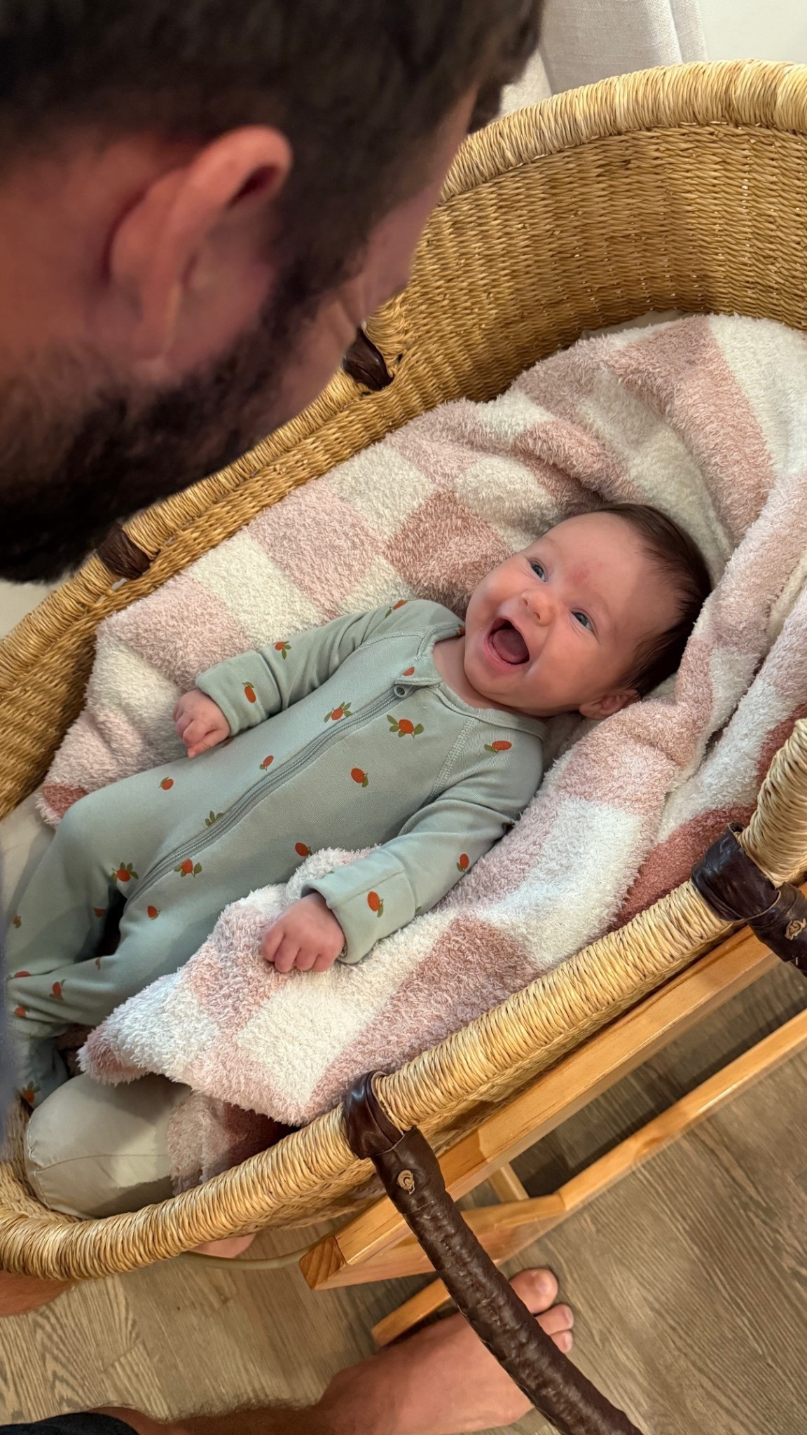 Baby bassinet, baby onesie, baby blanket   

 #LTKBaby #LTKKids