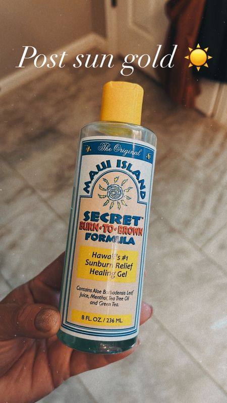 Post sun life saver. Sunburn relief 🙌🏼☀️

#LTKSeasonal #LTKfamily #LTKfindsunder50
