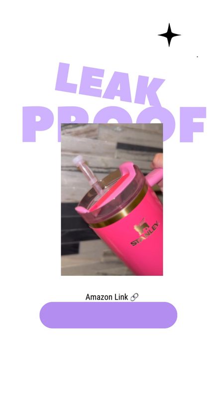 The best gift of all! Haha the leak proof Stanley adaptor is so nice to have especially on the go or if kids are around 👌🏽🙌🏼
#pinkstanley #Stanleycup #accessories 

#LTKkids #LTKsalealert #LTKU