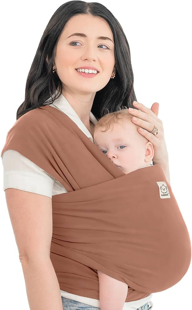 KeaBabies Baby Wrap Carrier, All in 1 Original Baby Carrier (Terracotta) | Amazon (US)