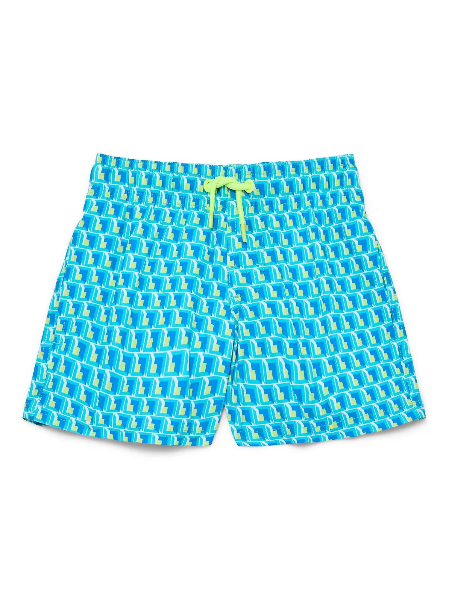 Wonder Nation Boys Family Swim Trunks with UPF50, Sizes 4-18 & Husky | Walmart (US)