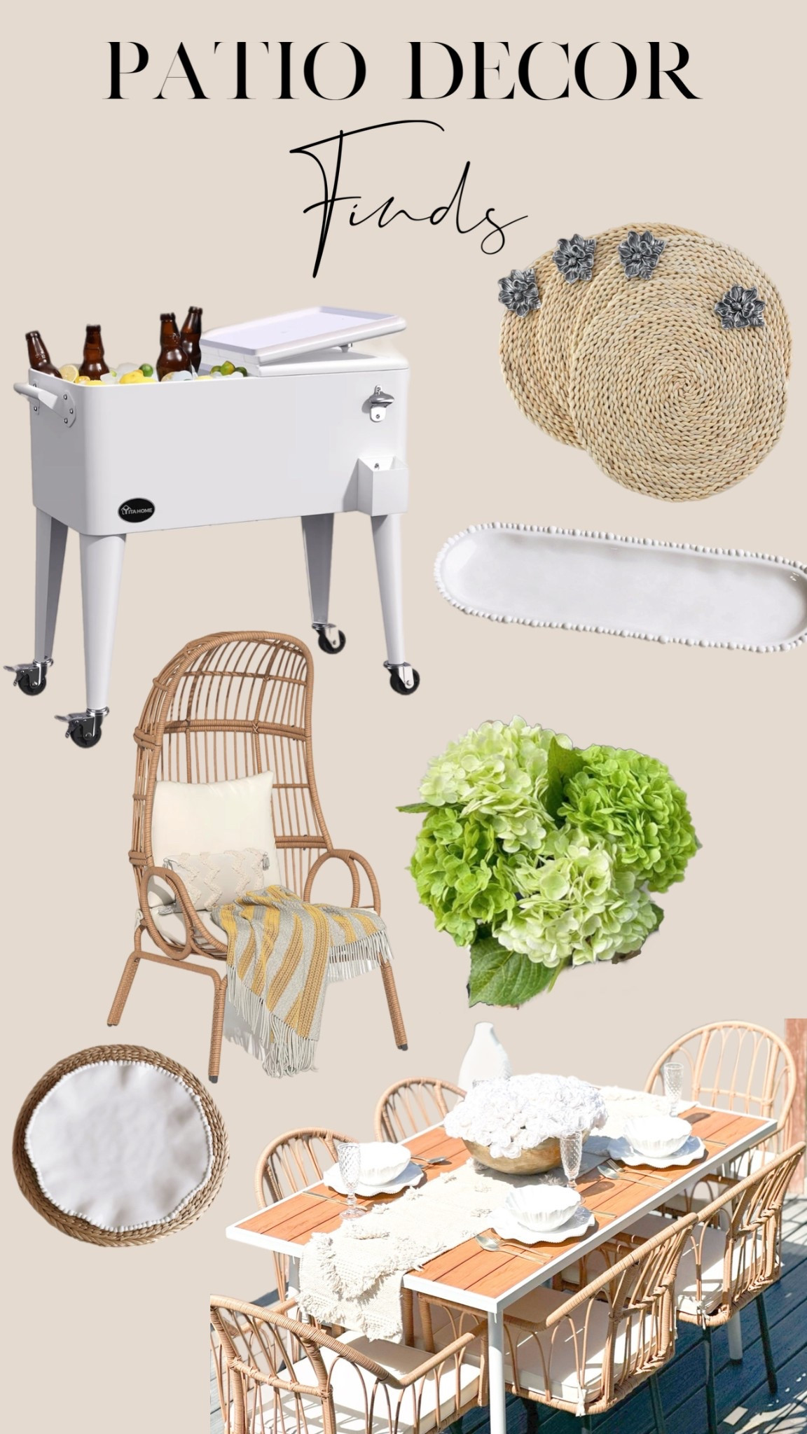 Patio Decor Finds!

#LTKHome #LTKParties #LTKSeasonal