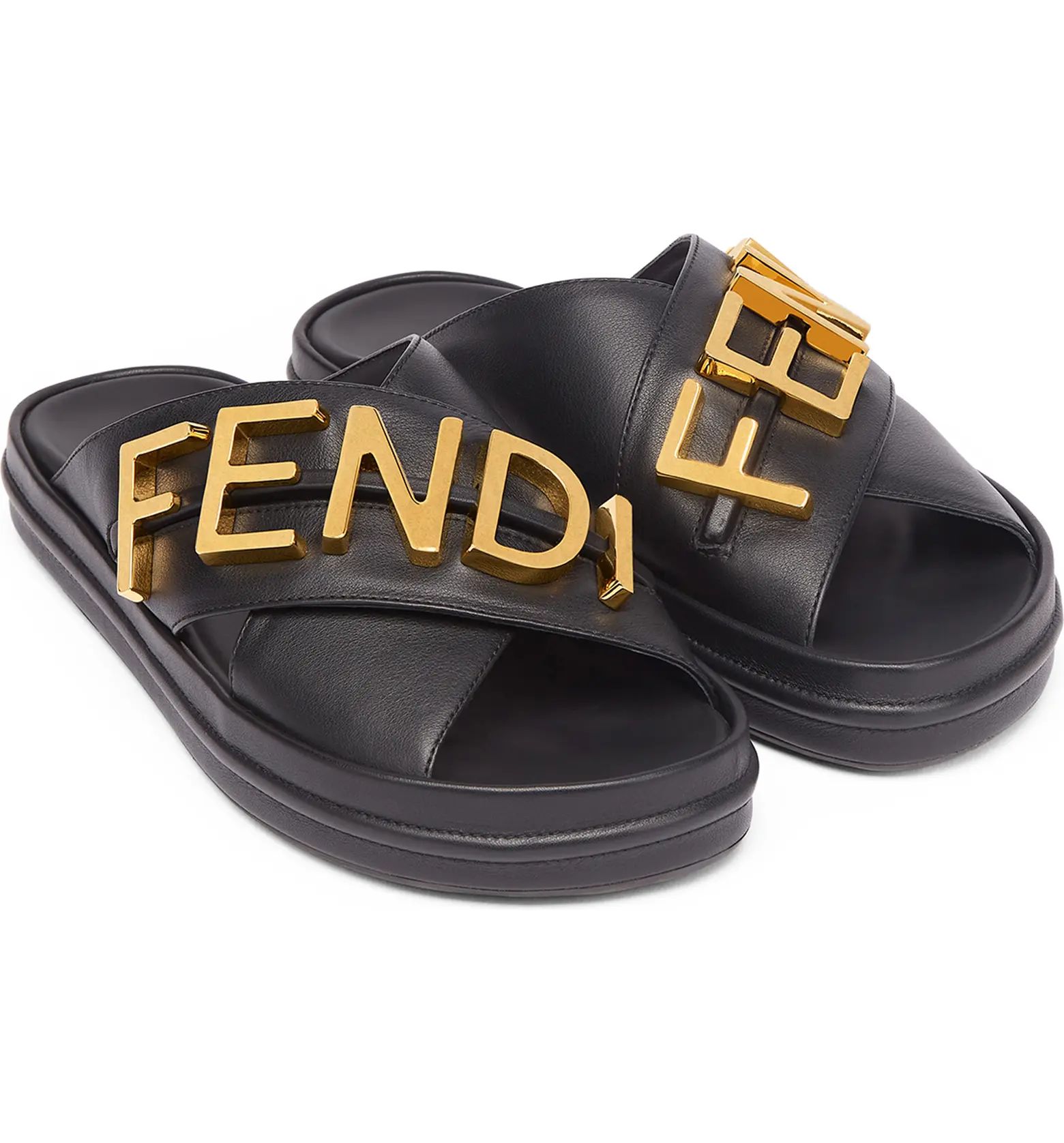 Fendi Fendigraphy Platform Slide Sandal | Nordstrom | Nordstrom