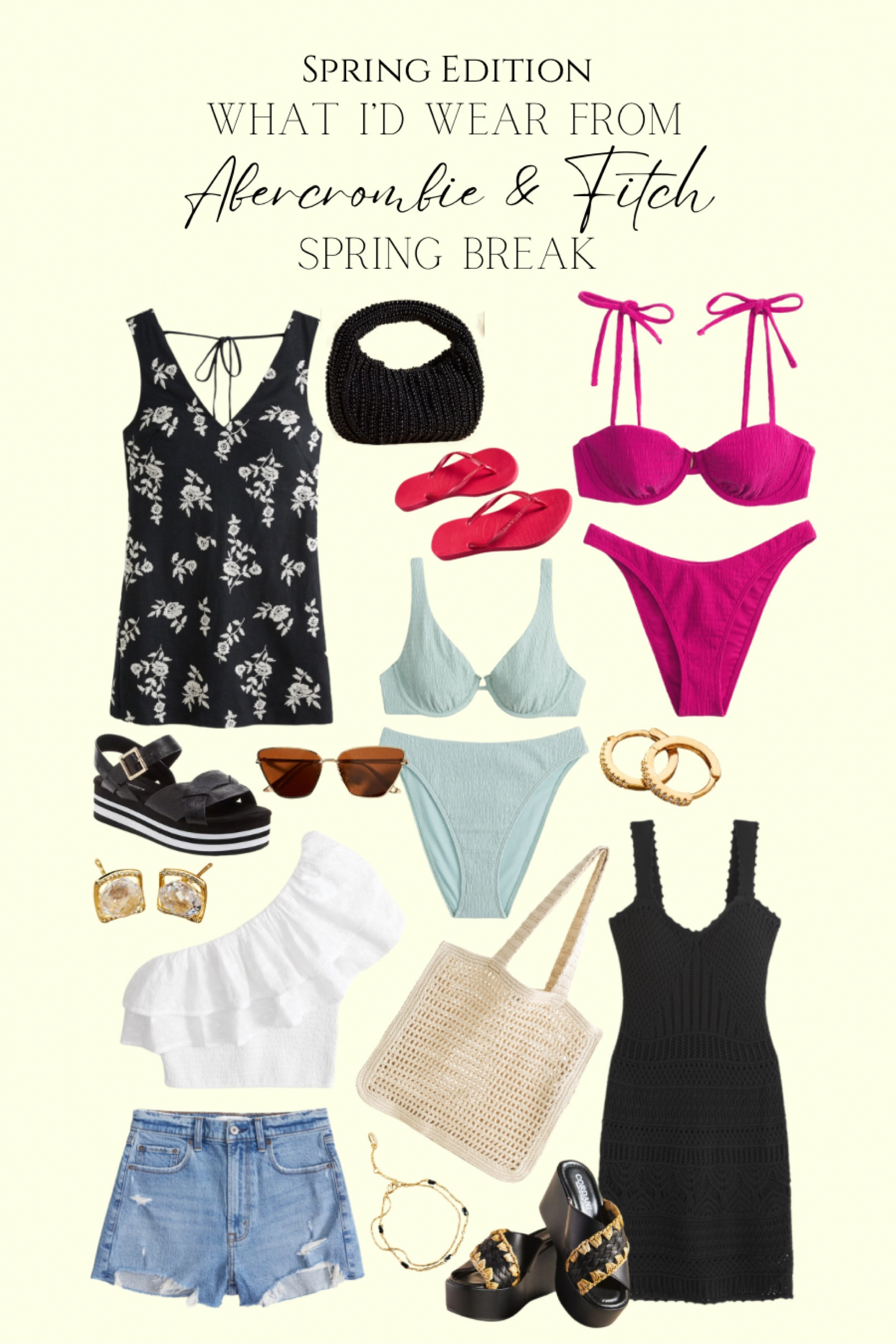 What I’d wear on spring break - Abercrombie and Fitch spring edition 

#LTKSeasonal #LTKstyletip #LTKswim