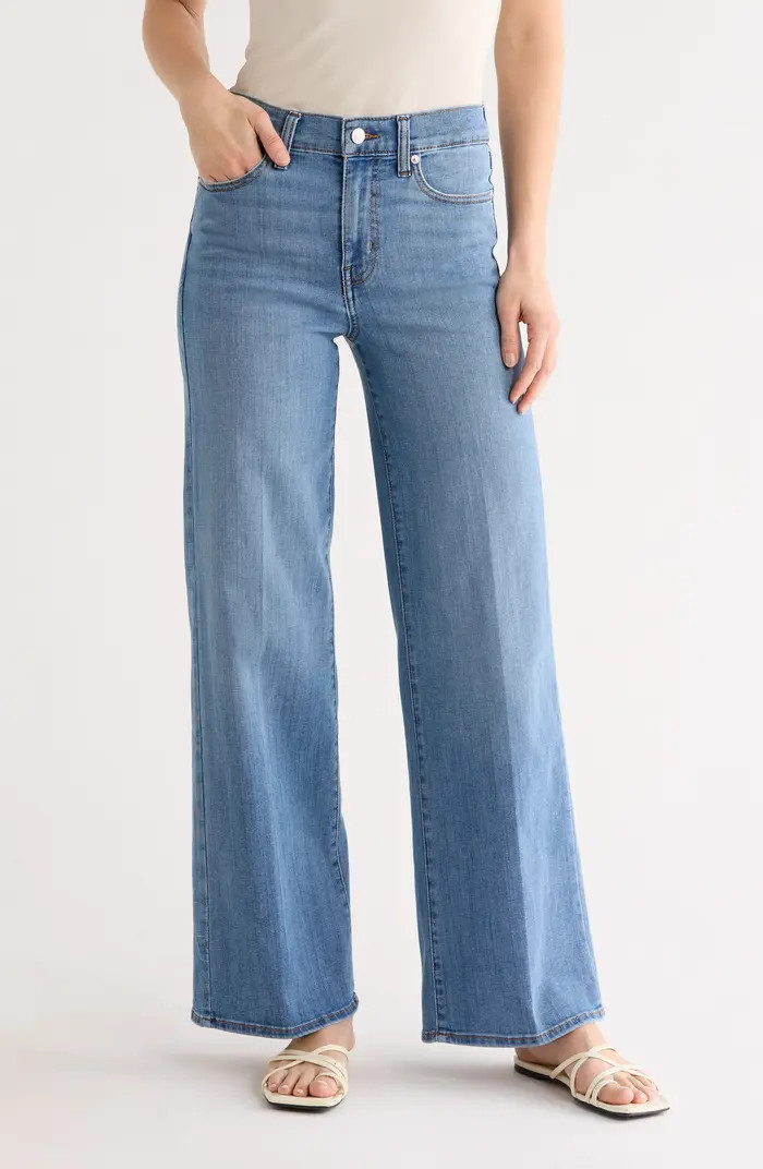 The High Rise Wide Leg Jeans | Nordstrom Rack