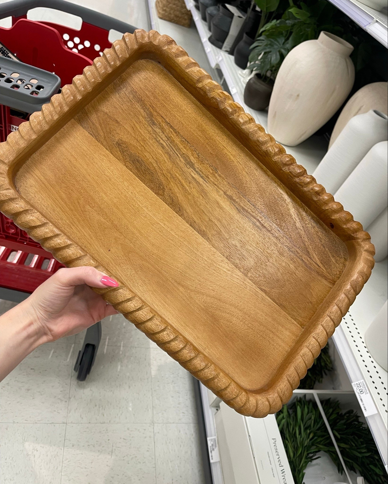 Threshold Wood Tray

Big wood tray, target wood tray, big target tray, McGee and Co tray, hearth and hand tray, medium wash wood tray, Threshold Wood Tray, Target wood tray, large wood serving tray, oversized decorative tray, medium tone wood tray, warm wood decor, coffee table tray styling, ottoman tray decor, kitchen counter tray, dining table centerpiece tray, entryway catch all tray, decorative serving tray, hosting essentials tray, entertaining must haves, modern farmhouse decor, organic modern home, rustic modern decor, neutral home aesthetic, warm neutral decor, layered home styling, elevated everyday decor, designer home look for less, high end decor dupe, McGee & Co inspired tray, Hearth and Hand style tray, Studio McGee aesthetic, Target home finds, Target decor finds, Target new home arrivals, viral Target home, trending home decor 2026, home styling inspo, shelf styling ideas, coffee table decor ideas, cozy living room decor, kitchen styling ideas, open shelving decor, apartment decor finds, small space styling, timeless home pieces, southern home decor, Texas home style, Fort Worth home, Dallas home, Target tray decor, Target serving tray wood, Target decorative tray, Target coffee table tray, Target ottoman tray, Target entryway tray, Target console table decor, Target home accessories tray, Target hosting essentials, Target entertaining tray, Target neutral home decor, Target warm wood decor, Target organic modern decor, Threshold home decor, Threshold home finds, Threshold decor Target, wood tray home decor, wooden serving tray large, oversized wood tray decor, rectangle wood tray, round wood tray decor, wood tray styling ideas, coffee table tray styling ideas, ottoman tray styling ideas, entryway drop zone tray, catch all tray entryway, kitchen counter tray decor, bathroom vanity tray wood, Morgan Grace Howe

#LTKfoodie #LTKHome #LTKSeasonal