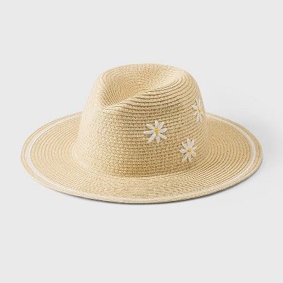 Kids' Straw Panama Hat - art class™ Tan | Target