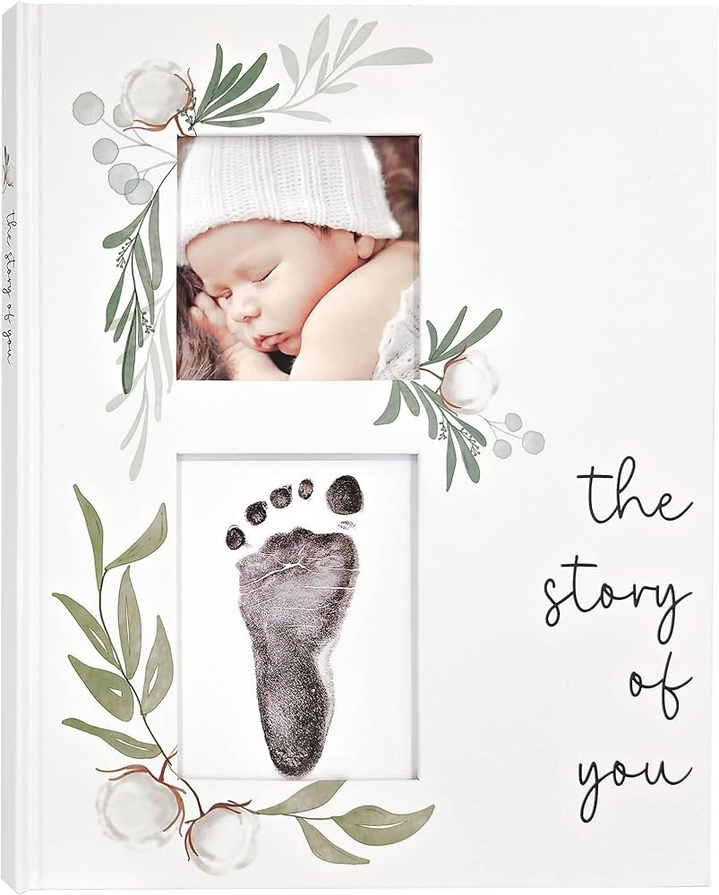 Baby Memory Book for the Modern Minimalist - Simple Monthly Milestone Keepsake Record Book for Bo... | Amazon (US)