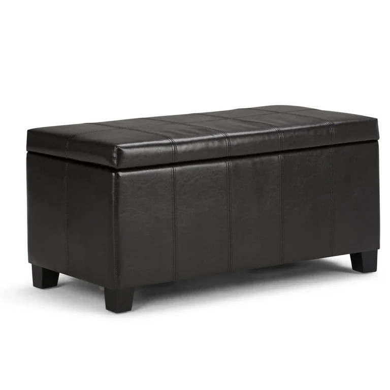 Simpli Home Dover Storage Ottoman Bench-Finish:Espresso Brown,Number of Items:1 Piece - Walmart.c... | Walmart (US)