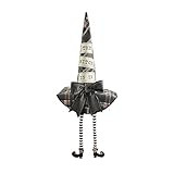 Mud Pie, Witch Halloween Extra Large Dangle Leg Hat Sitter, 22" x 18 1/4" Dia | Amazon (US)