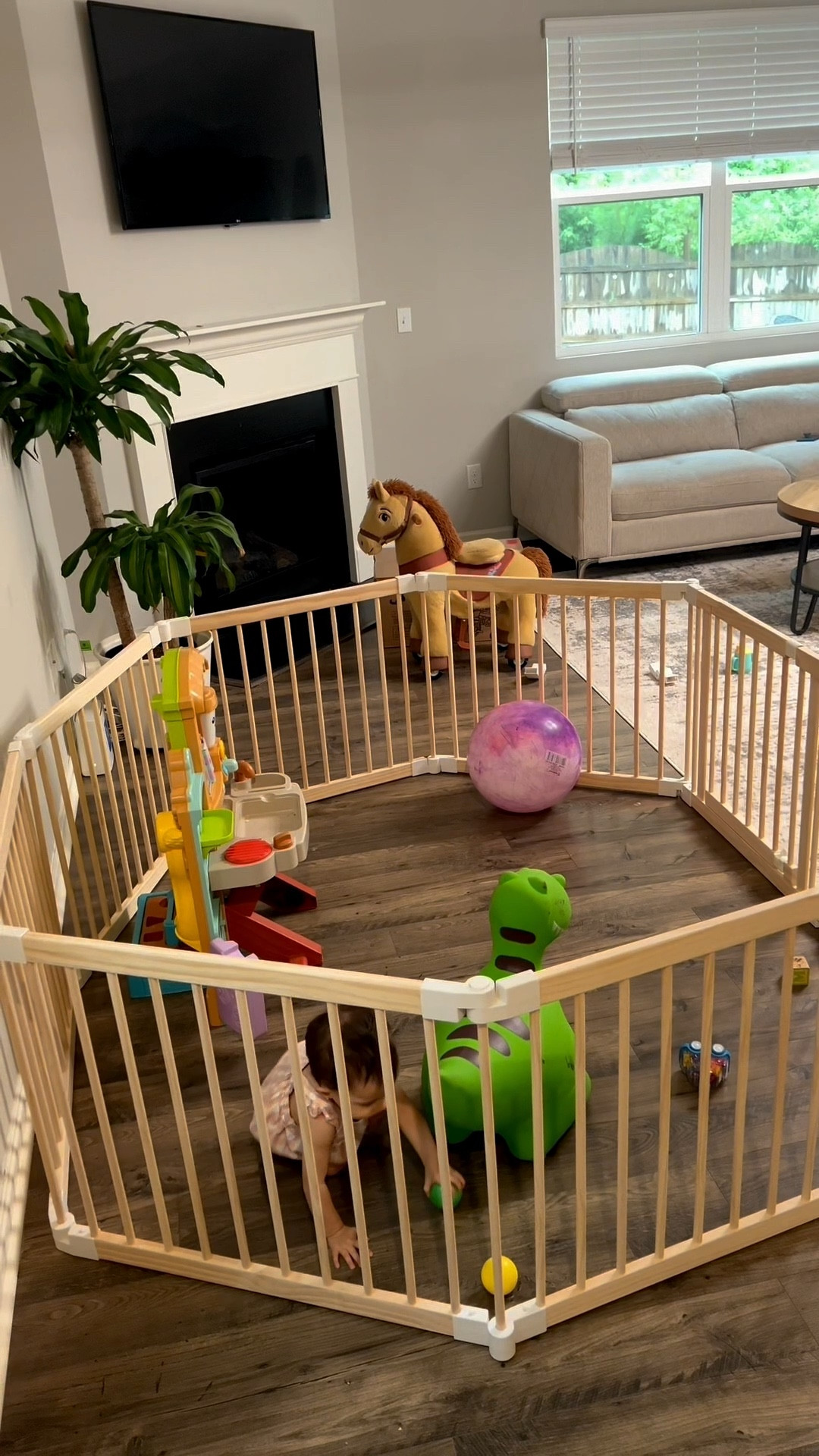 First days in our new home 🏡✨ Little by little we’re making it ours — today’s project: setting up our Conkka wooden playpen so our little one has a safe and cozy space to play while we unpack. 

Can’t wait to fill every corner of this house with love, laughter, and baby giggles ❤️


#LTKHome #LTKFamily #LTKBaby