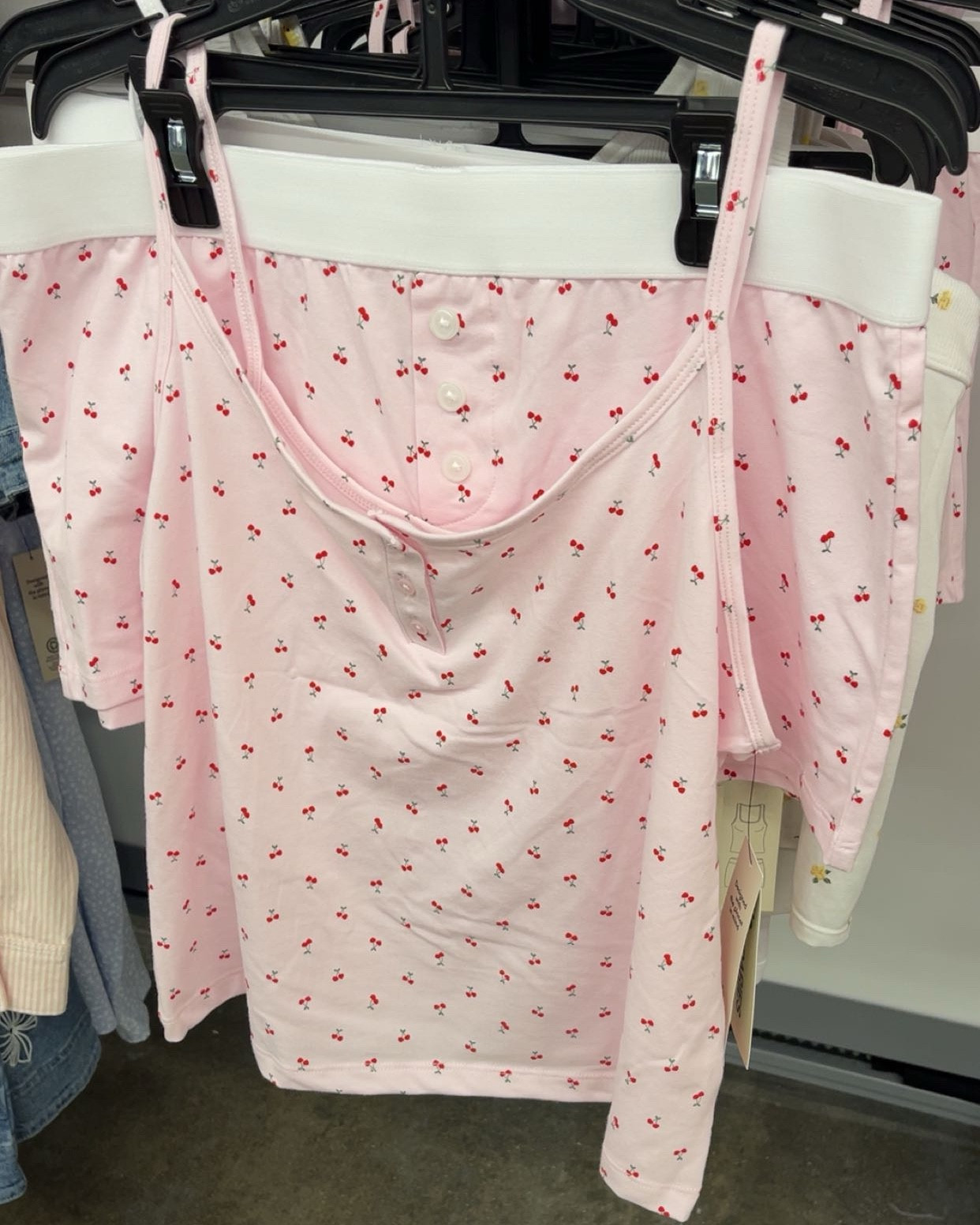 Cute girly sleepwear 🍒🌸 Every time I go to Walmart I’m surprised at all the cute things I find! You can never have enough pajamas 😌

soft girl style, loungewear, cute pajamas, girly finds

#LTKU #LTKootd