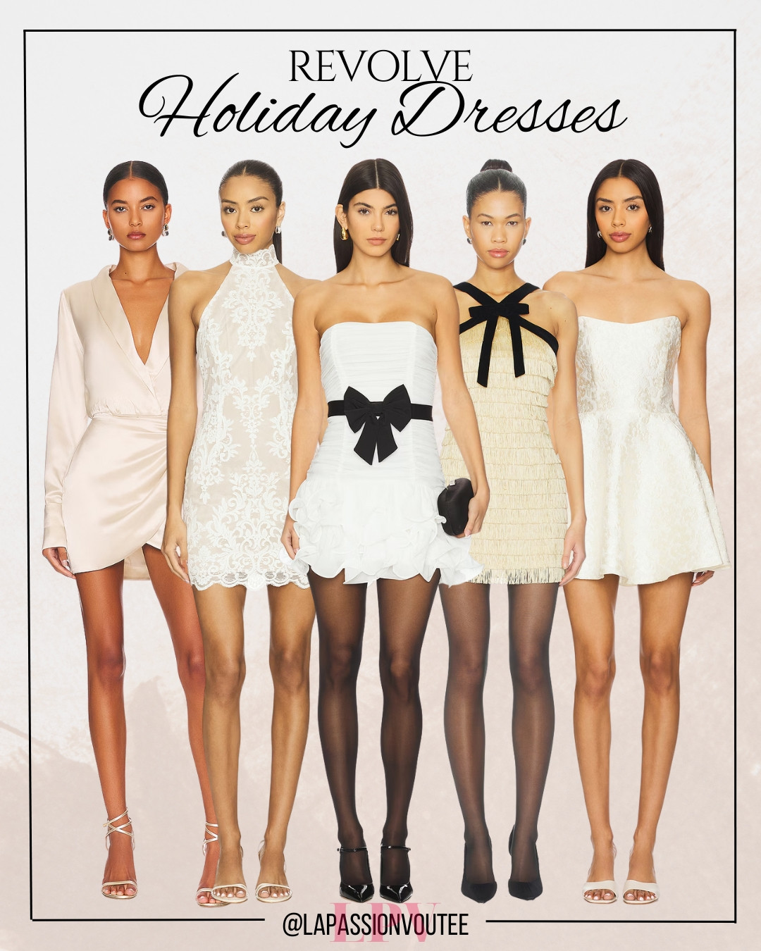 If you’re dressing up for the holidays, Revolve makes it almost too easy. Their dresses always feel festive, flattering, and perfect for any celebration. Whether it’s a casual gathering or a big night out, you’ll find something that instantly puts you in the holiday mood 💛👗 

 #LTKHoliday #LTKootd #LTKSeasonal