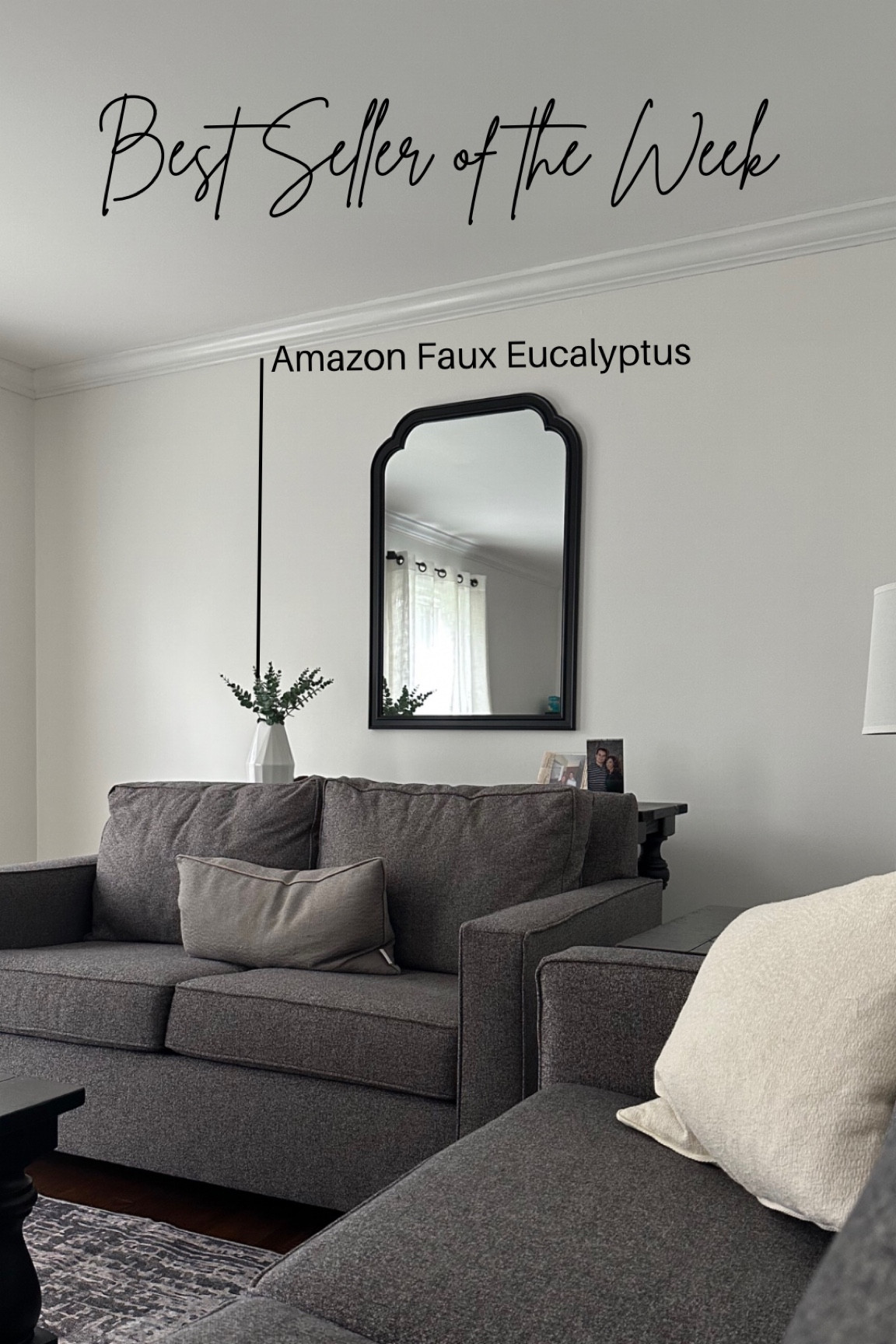 Best seller of the week 

Amazon Faux Eucalyptus 


Living room inspo, couch, coffee table, lamps, vase, faux eucalyptus, throw pillows, mirror, washable rug, curtains, Target, Macys, Amazon, west elm 






#LTKstyletip #LTKfindsunder100 #LTKhome