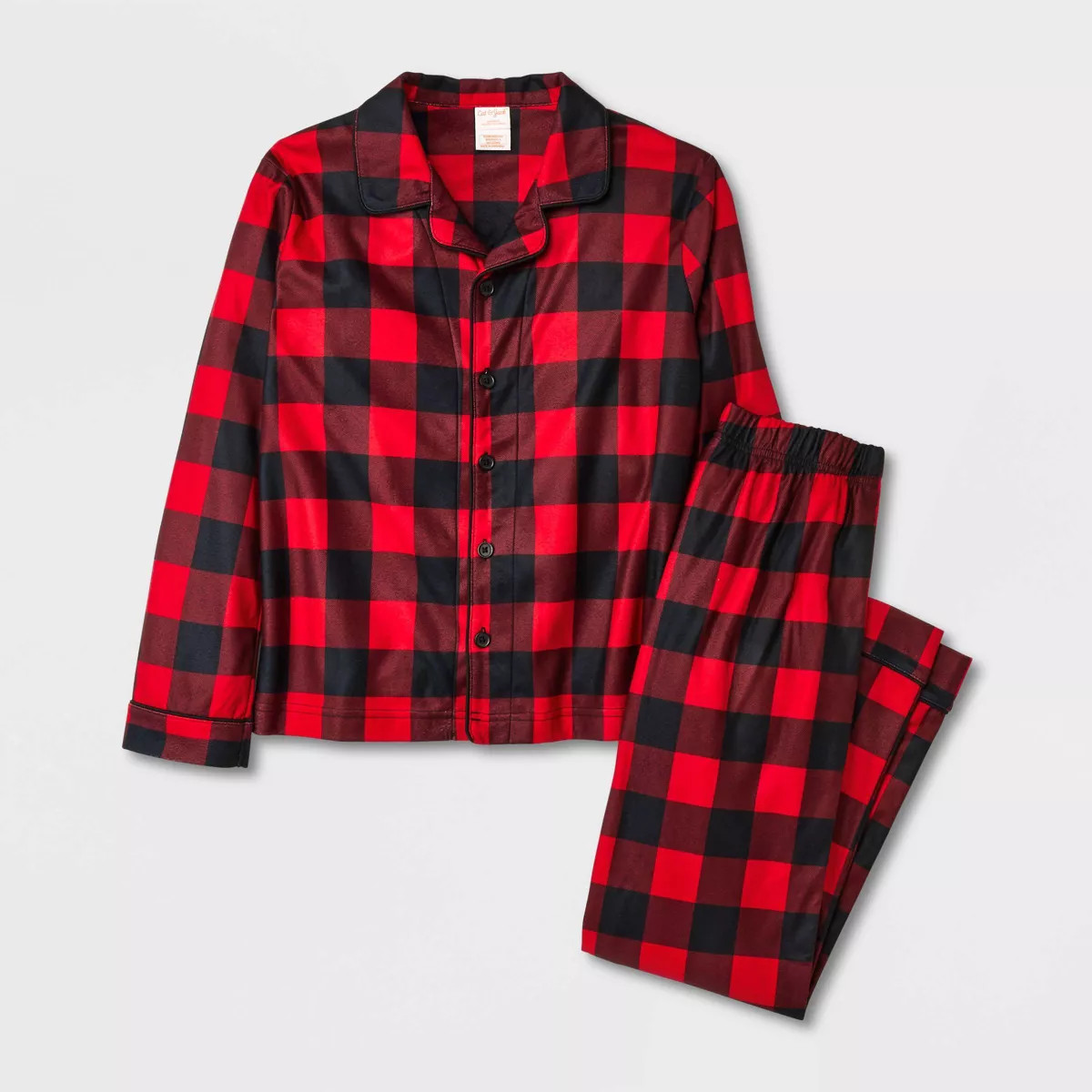 Kids' 2pc Button Up Pajama Set - Cat & Jack™ | Target