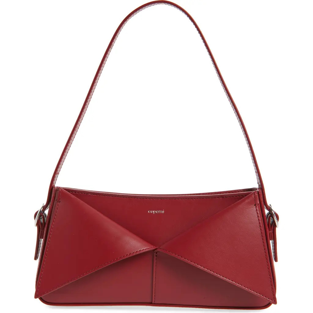 Coperni Belt Leather Baguette Bag in Red Red at Nordstrom | Nordstrom