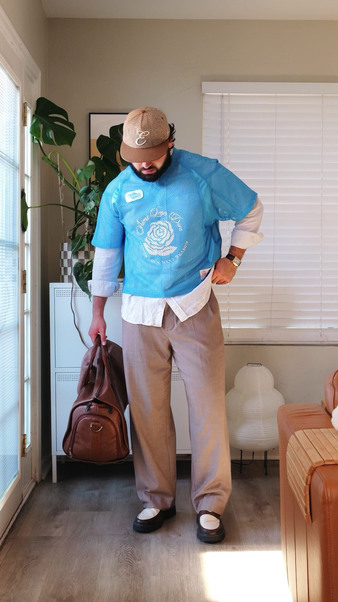 Simple spring outfit idea pairing a jersey with some more elevated items for a fun & casual look! 😎 

#LTKootd #LTKMens #LTKgrwm