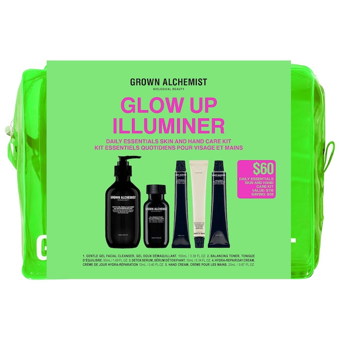 GLOW UP - Daily Essentials Skin and Hand Care Kit - Grown Alchemist | Sephora | Sephora (CA)